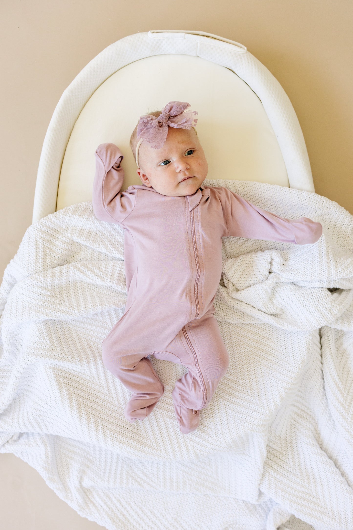 Bamboo Footed Zippy Romper