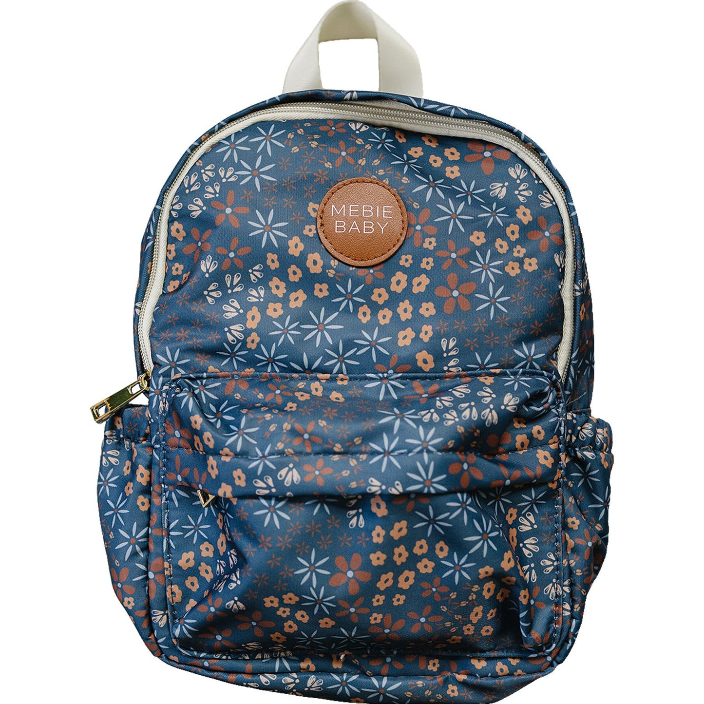 Navy Floral Mini Backpack - Ivory Soul