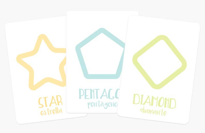 shapes flashcards