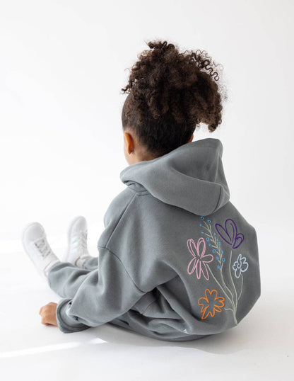 god's still working kids hoodie