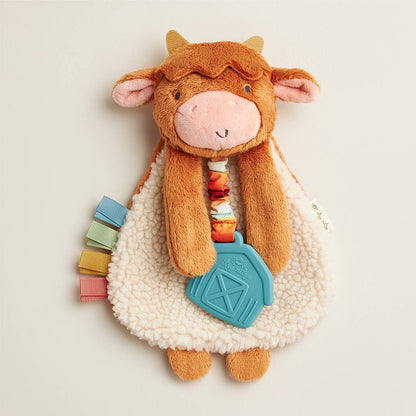 highland cow itzy friends lovey™ plush