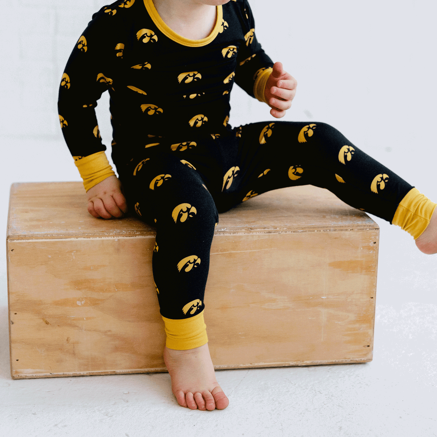 iowa hawkeyes toddler pajamas