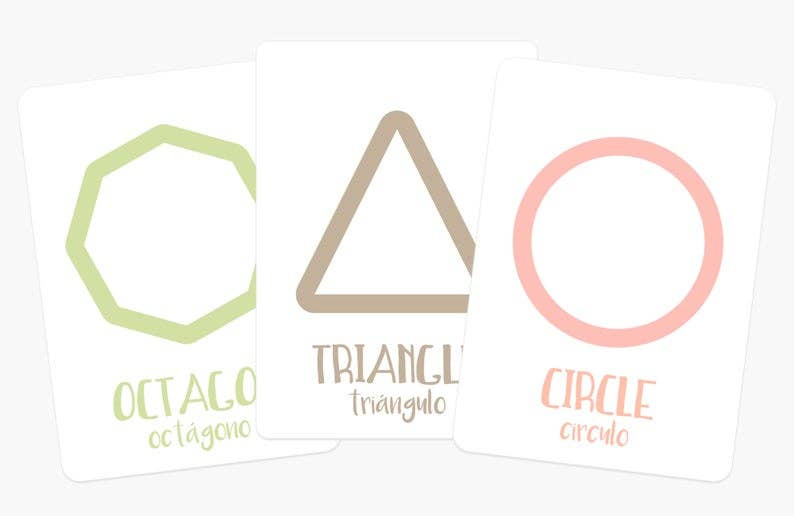 shapes flashcards