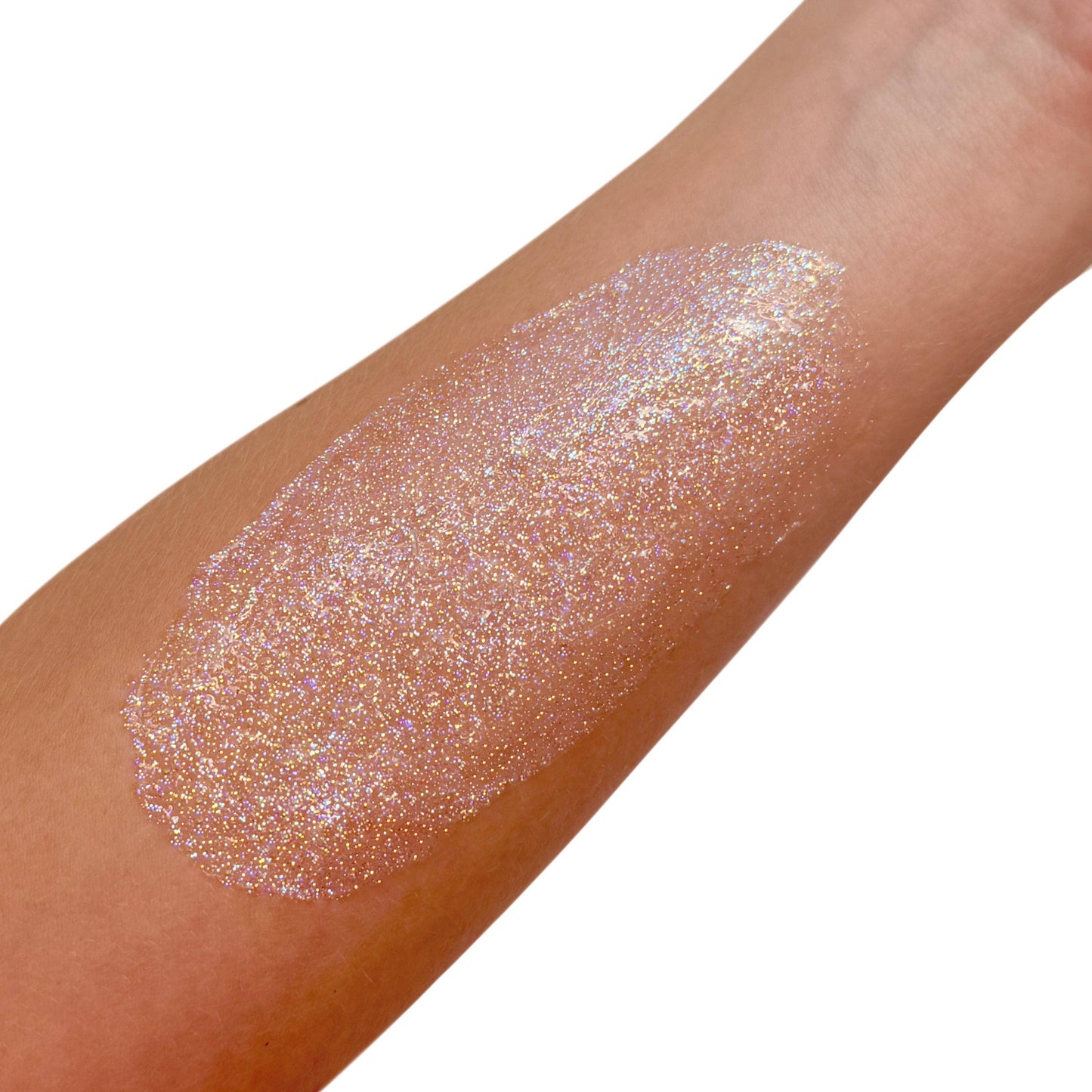 super sparkly fine glitter gel - white