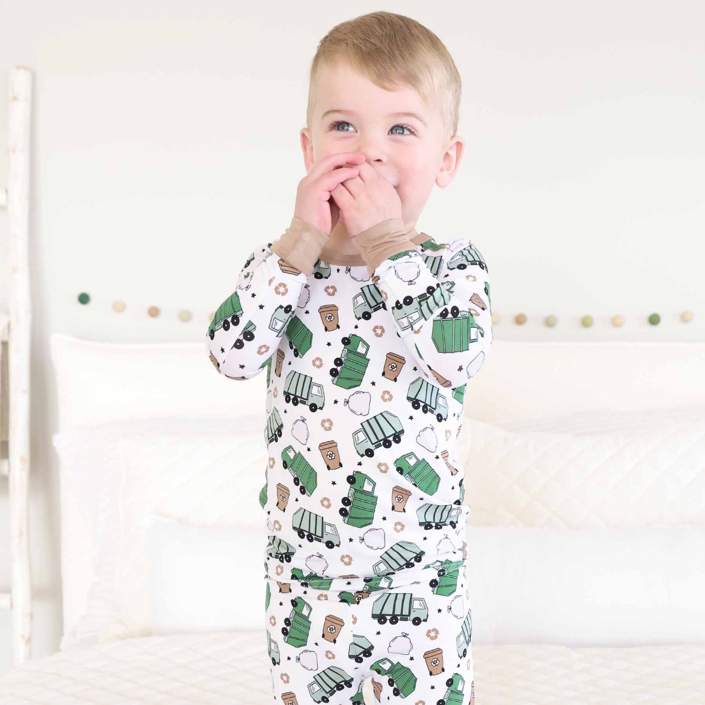 clean up crew two piece pajama set