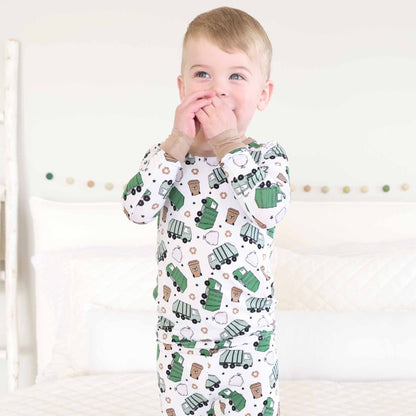 clean up crew two piece pajama set