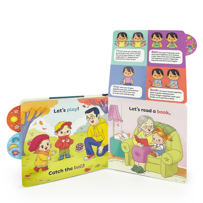 ready to sign: baby signs sign language board book