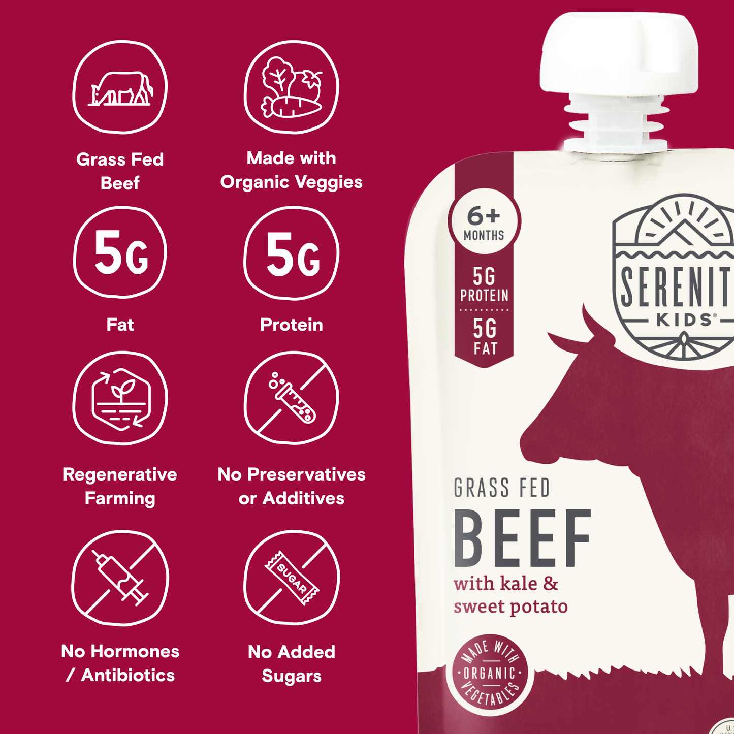 grass fed beef baby food