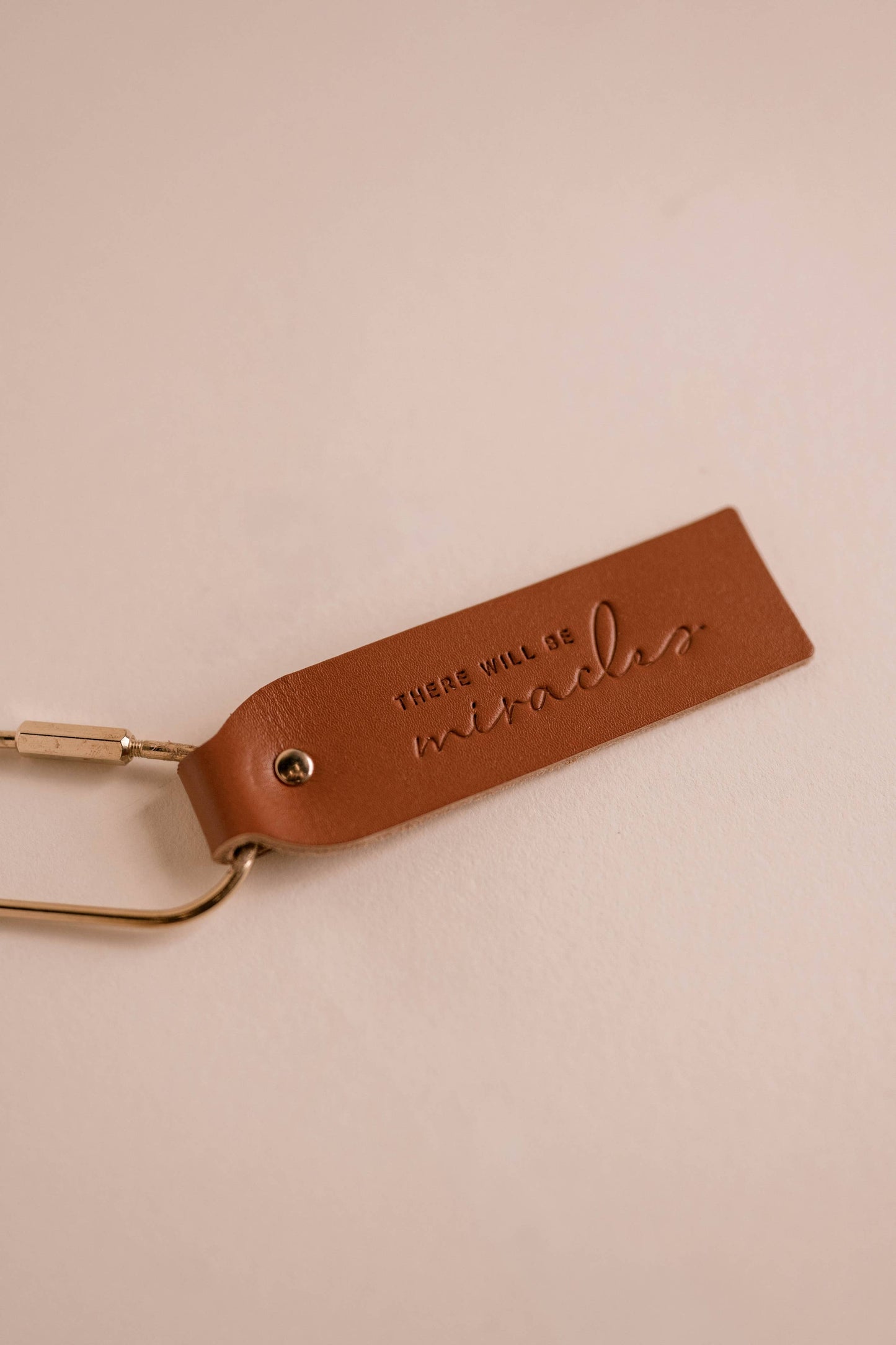 there will be miracles - camel key fob