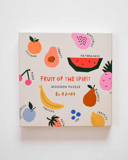 fruit of the spirit wooden puzzle