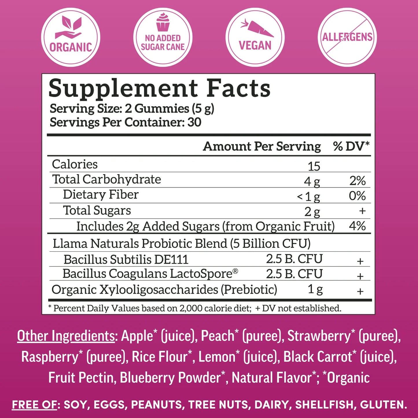 adult prebiotic + probiotic gummies