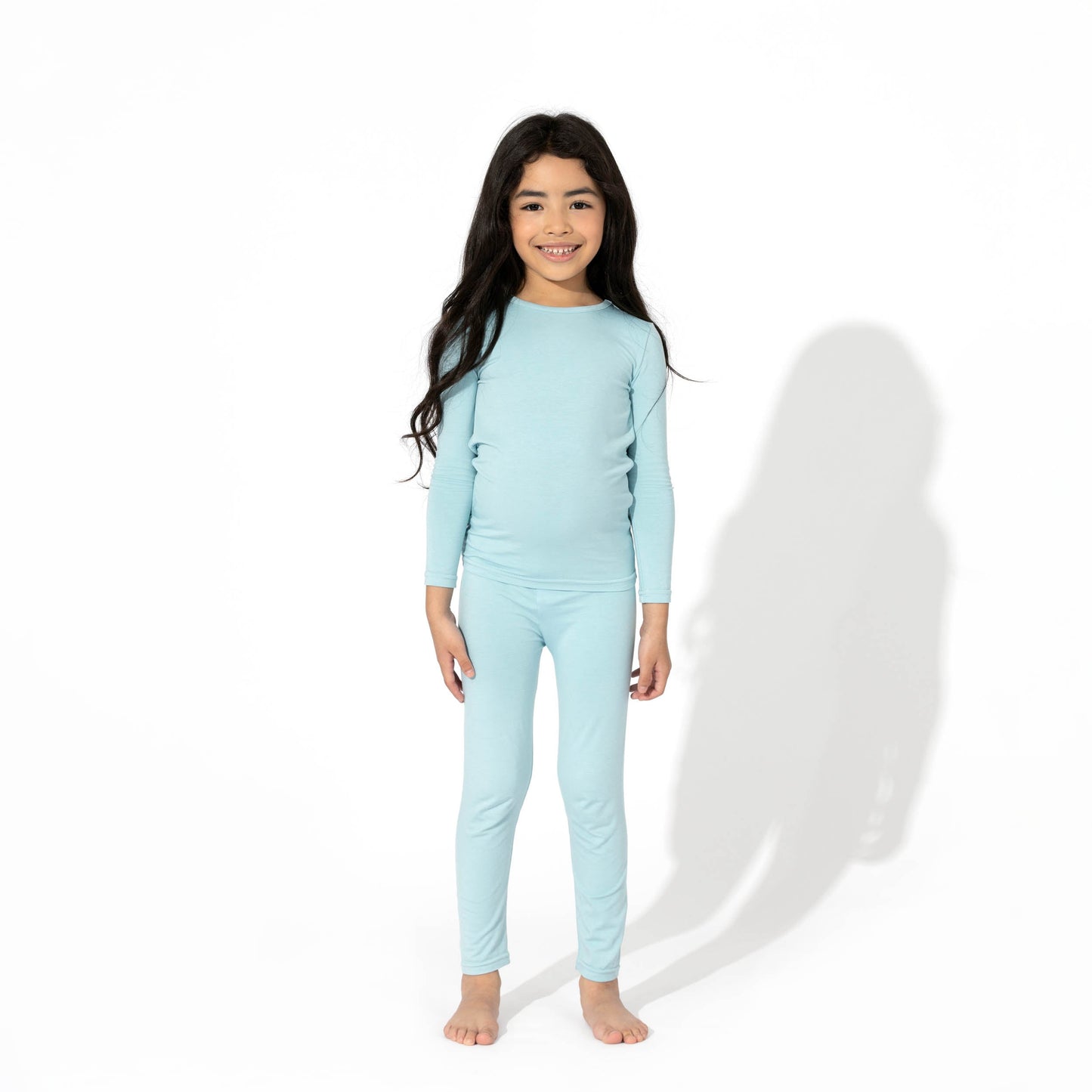 Adventure Blue Bamboo Kids Pajamas