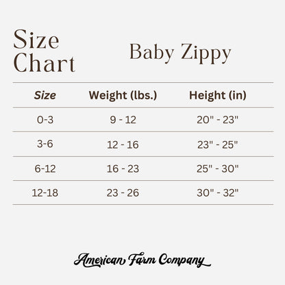 garden seed baby ribbed cotton zippy