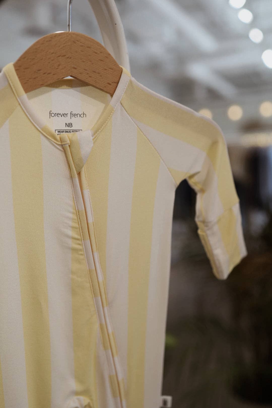 bamboo zip pajamas | butter