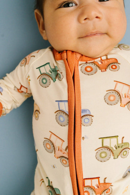 tractor ride bamboo sleeper