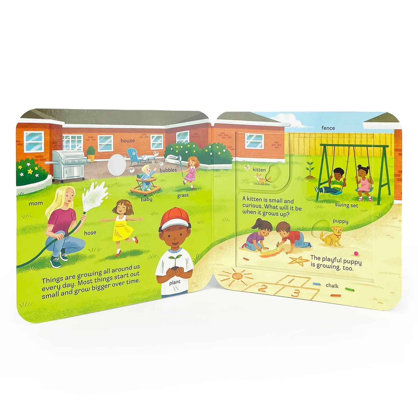 grow lift-a-flap board book