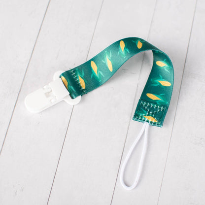 retro corn paci clip