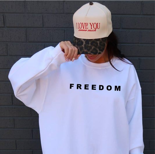 freedom crewneck sweatshirt