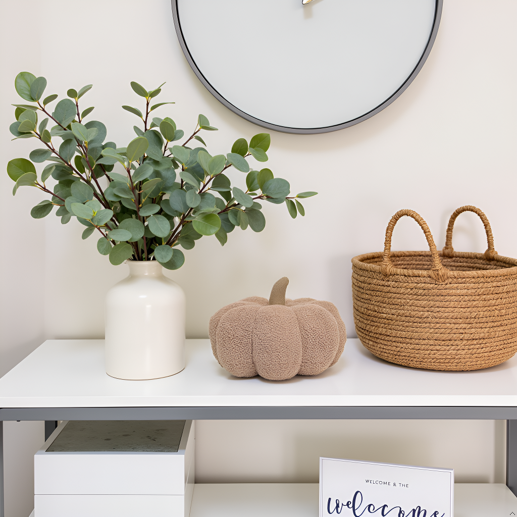 beige sherpa pumpkin