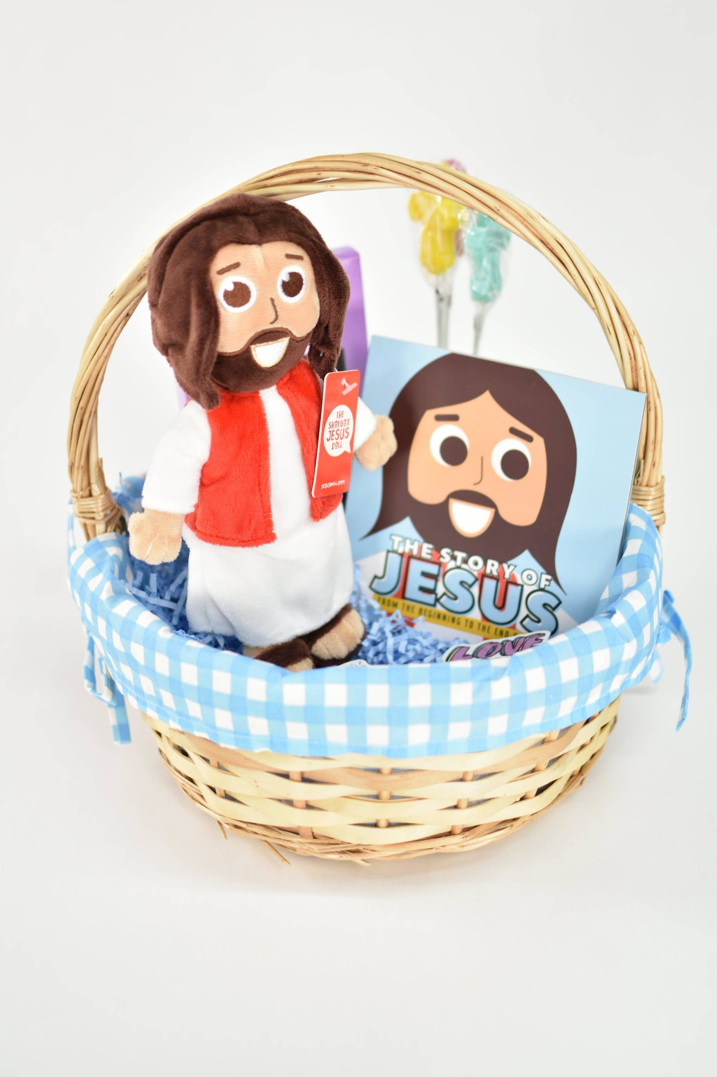 Jesus doll + book bundle - plush doll + story of Jesus book