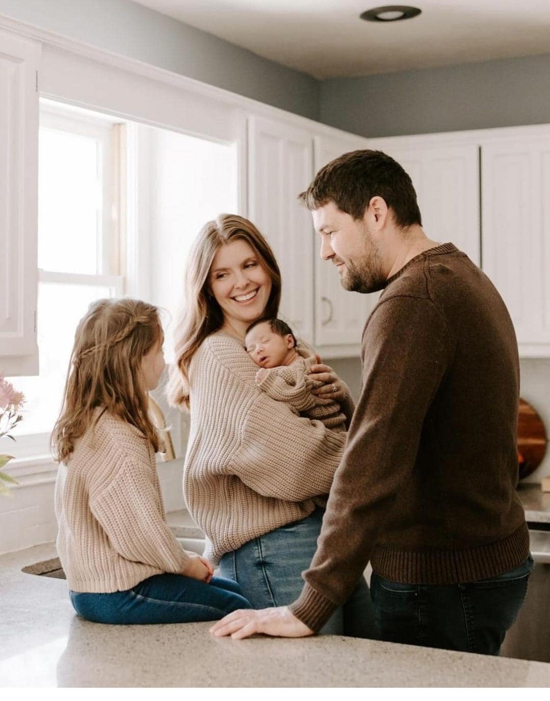 baby cotton chunky knit sweater