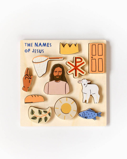 jesus wooden puzzle