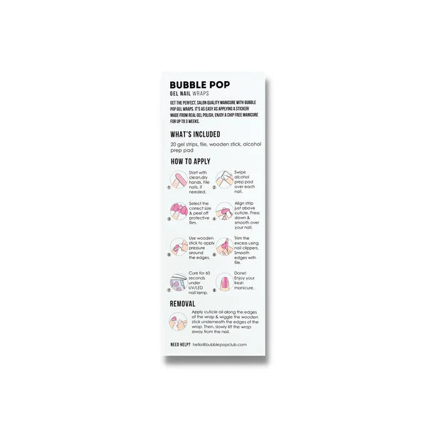 hail a cab-ernet, gel wrap