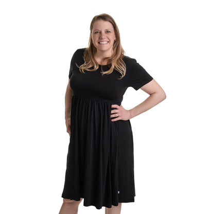 Black | Bamboo Women's Dress