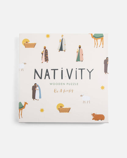 nativity wooden puzzle