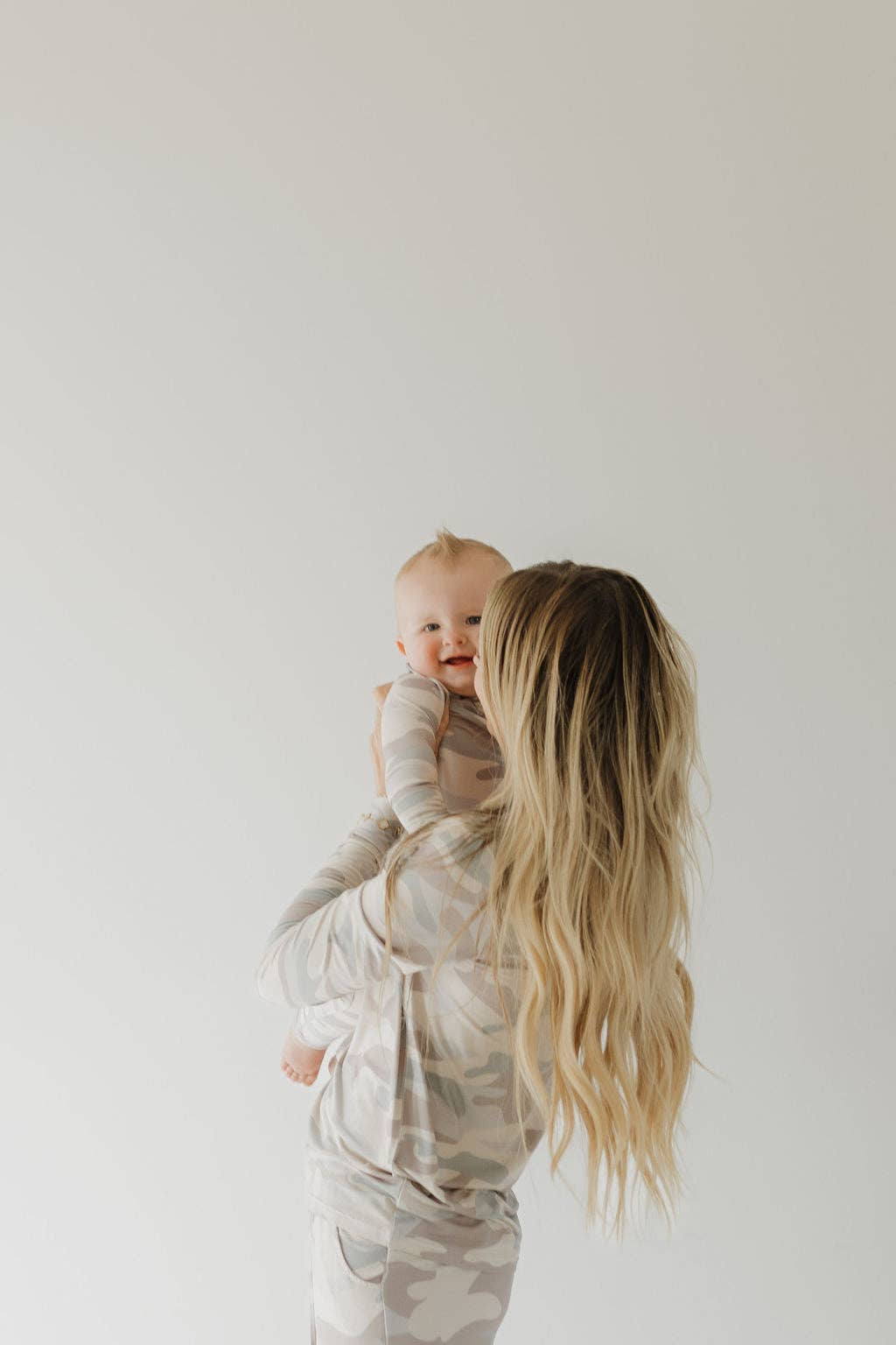 bamboo zip pajamas | camo