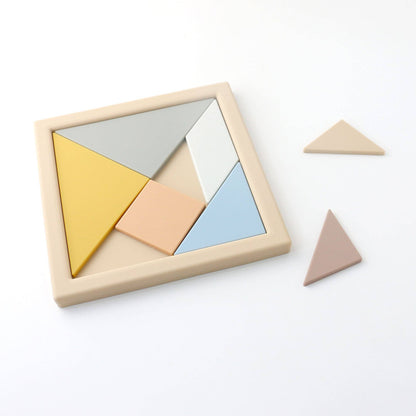 silicone tangram puzzle board