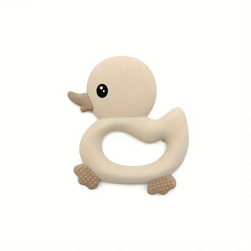 silicone duck teether