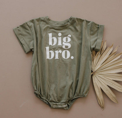 Big Bro T-Shirt Romper - more colors