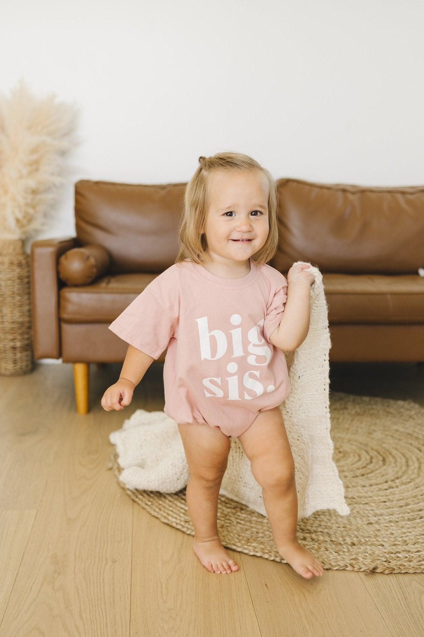 Big Sis Bubble Romper - more colors - Ivory Soul