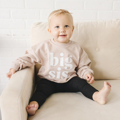 Big Sis Crewneck Sweatshirt - more colors - Ivory Soul