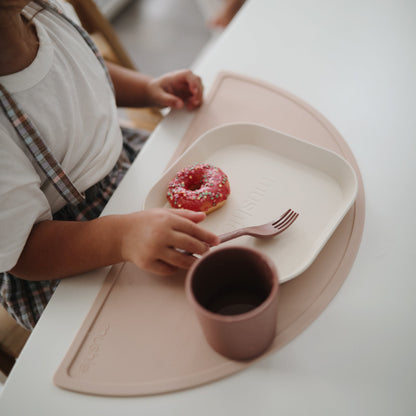 Square Dinnerware Plates, Set of 2