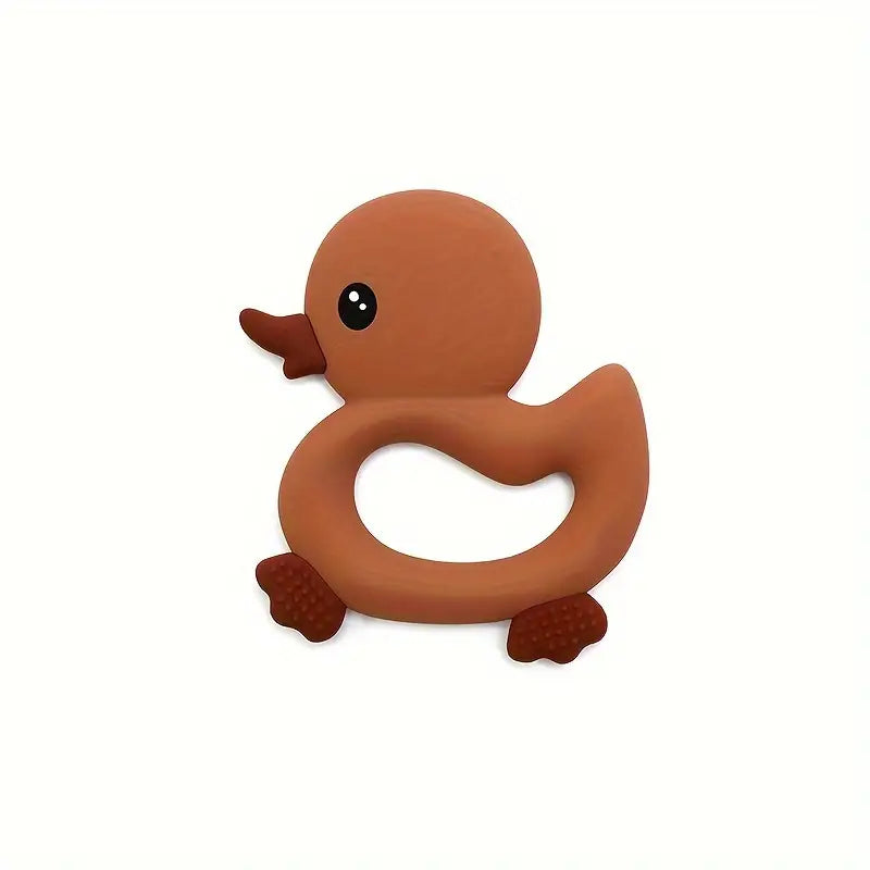 silicone duck teether