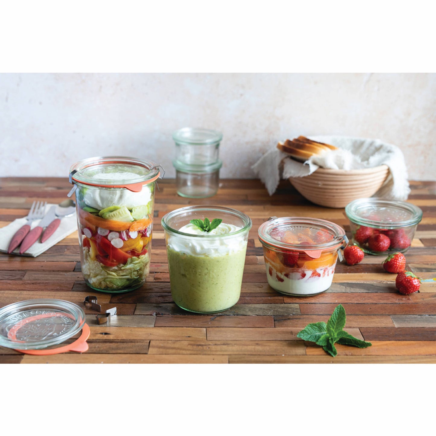 WECK®, mold glass jar short, 290ml