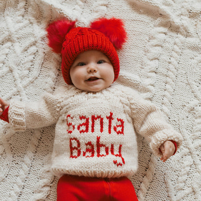 santa baby crew neck sweater baby & toddler