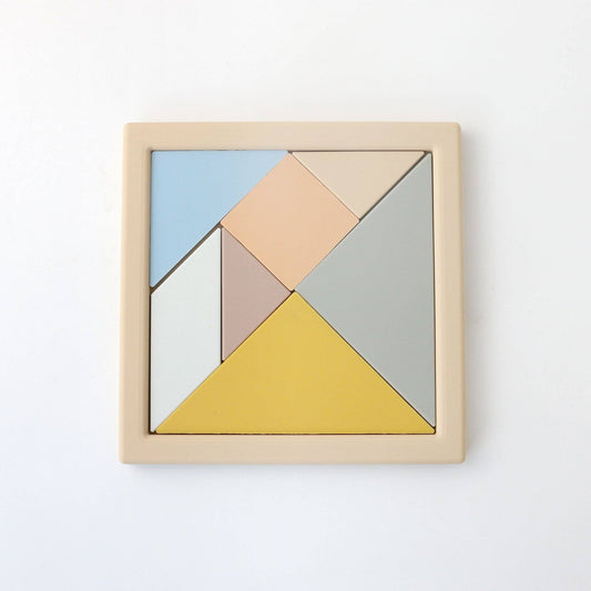 silicone tangram puzzle board
