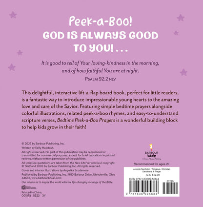 bedtime peek-a-boo prayers