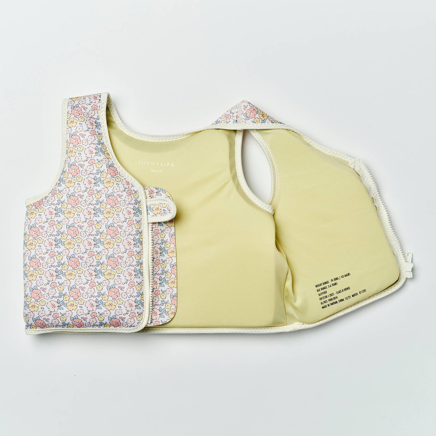into the garden ditsy floral float vest