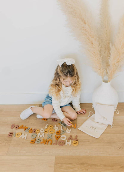 silicone number magnets 20 piece set