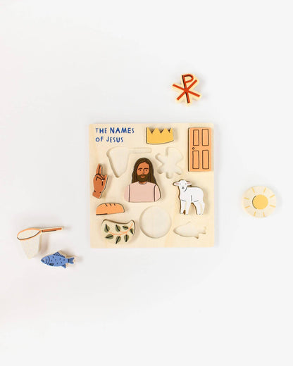 jesus wooden puzzle