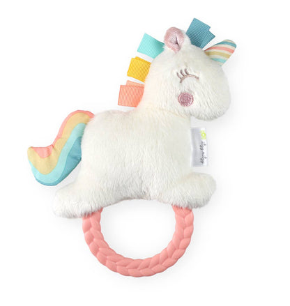 ritzy rattle pal™ plush rattle pal with teether