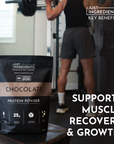 chocolate protein powder - NSF
