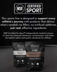 chocolate protein powder - NSF