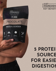 chocolate protein powder - NSF