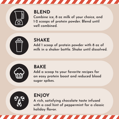 peppermint chocolate protein powder