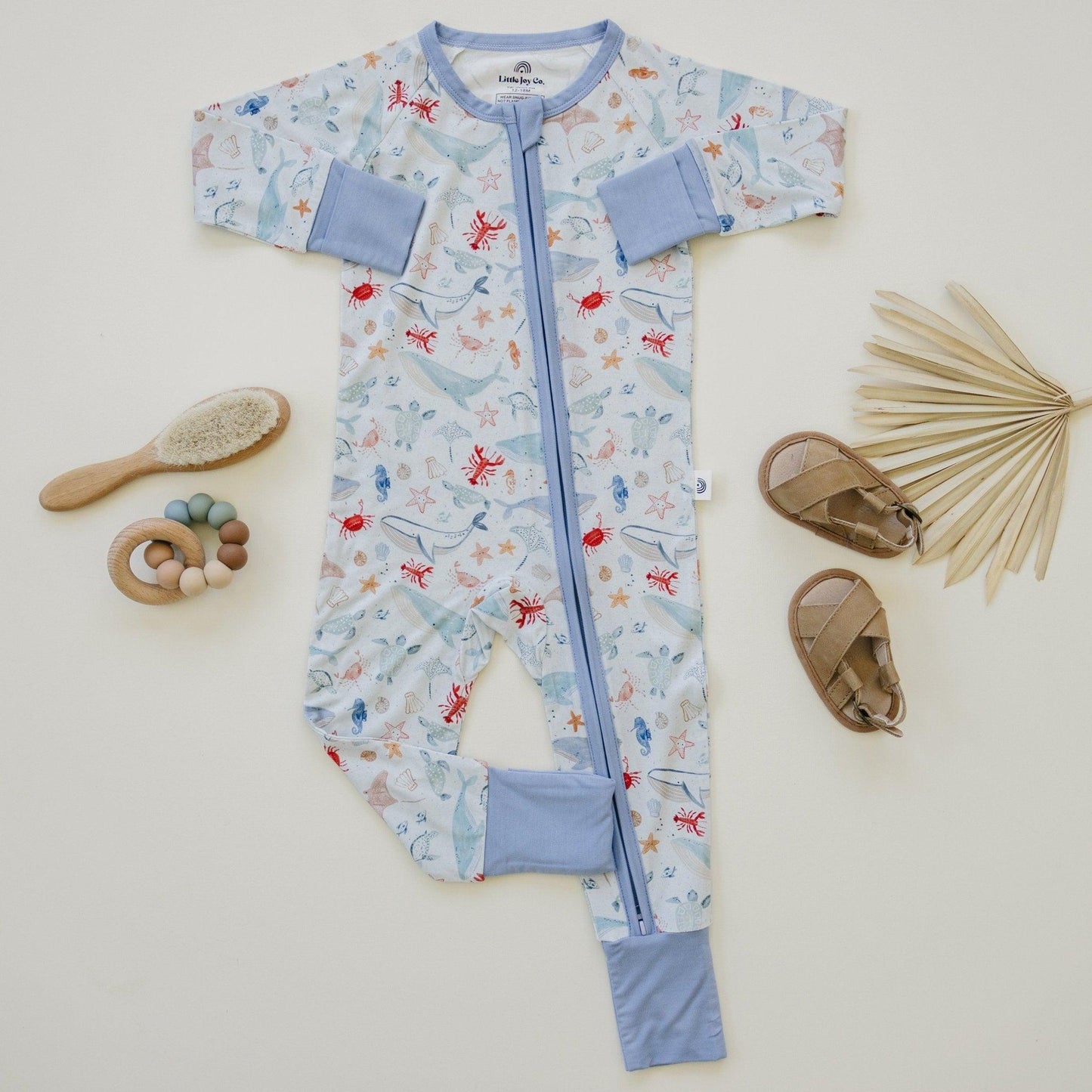 Coastal Cutie Modal Zippy Romper